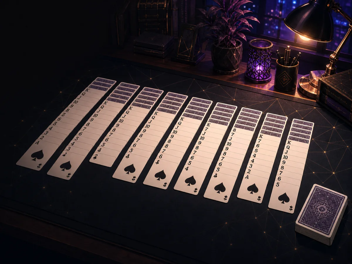 Spider solitaire suit sequence