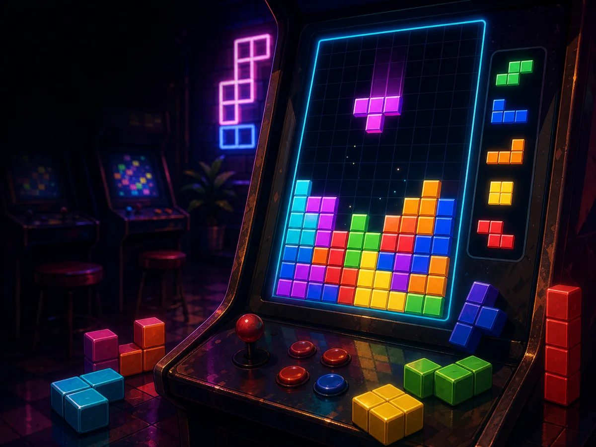 Tetris falling blocks